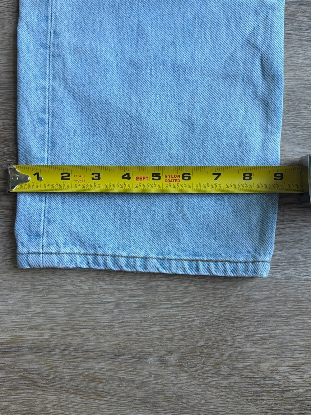 Vintage Levi’s 501 Jeans 36x30 Made in USA Late 80s Light Wash Denim Distressed